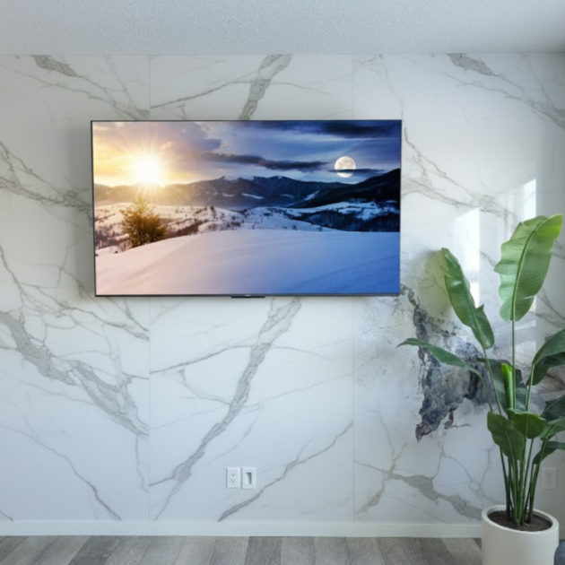 Marbel white and Grey- UV Board